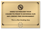 Smoke Free Environment Sign / No Smoking