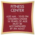 8-Line Room Sign
