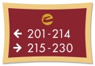 2-Line Directional Sign