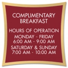 8-Line Informational Sign