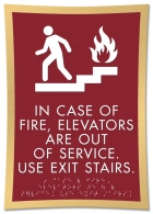 In Case of Fire Use Stairs