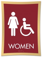 Women - Female & Handicap Accessible Symbols