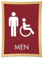 Men - Male & Handicap Accessible Symbols