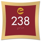 Room Number Sign