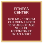 8-Line Common Room Sign