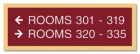 2-Line Directional Sign