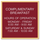 8-Line General Information Sign