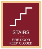 Stairs - Fire Door Keep Closed