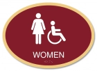 Women - Female & Handicap Accessible Symbols