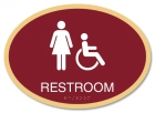 Restroom - Female & Handicap Accessible Symbols