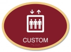 1-Line Custom Symbol Sign