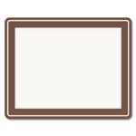 Message/Evac Holder for 8.5" x 11" Paper