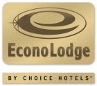 Econo Lodge Lobby Sign with Backpiece (GOLD)