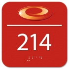 Room Number Sign