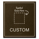 1-Line Custom Symbol Sign