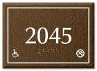 Room Number - Handicap Accessible/No Smoking