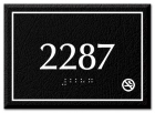 Room Number - No Smoking