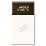 3-Line Custom General Info w/Insert Slot