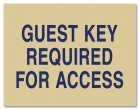 Guest Key Required For Access