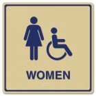 Women w/Female & Handicap Symbols