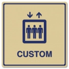 1-Line Custom Regulatory w/ Symbol