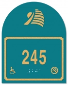 Room Number - Handicap Accessible/No Smoking