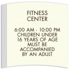 8-Line Common Room Sign
