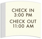 5-Line General Information Sign