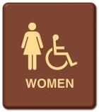 Women - Female and ISA Symbols