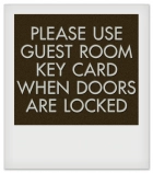 6-Line Custom Informational Sign