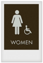 Women - Female & Handicap Accessible Symbols