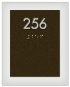 Room Number Sign - Renovated Properties