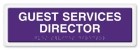 2-Line Room Sign
