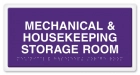 3-Line Room Sign