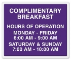 8-Line Informational Sign