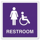 Restroom - Female & Handicap Accessible Symbols
