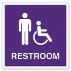 Restroom - Female & Handicap Accessible Symbols