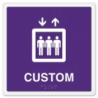 1-Line Custom Symbol Sign