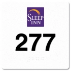 Room Number Sign