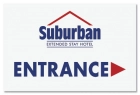 Suburban Entrance Sign