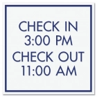 General Information Sign
