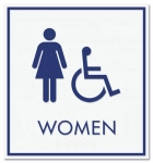 Women w/Female & Handicap Symbols