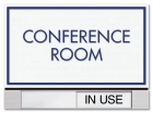 3-Line Area ID w/Sliding Panel
