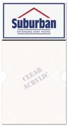 Suburban Message Holder w/Insert Slot