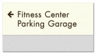 2-Line Directional Sign