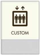 1-Line Custom Symbol Sign