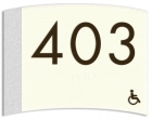 Room Number Sign - ISA Symbol