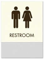 Unisex Restroom Sign