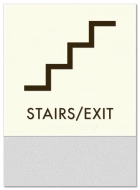 Stairs Sign/Fire Door Keep Closed