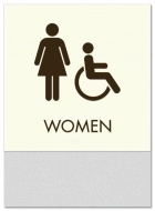 Women Sign w/Female & ISA Symbols